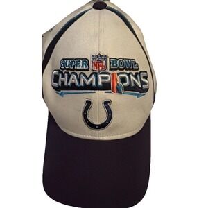 Indianapolis Colts NFL Super Bowl Champions 2007 Ball Cap Hat  Adjustable